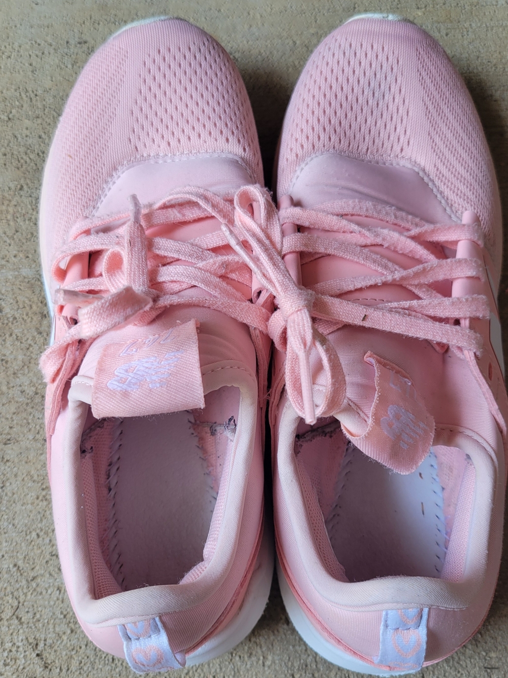 New Balance 247 REVlite Blush Pink Sneakers Women's Size 6.5 Athletic Shoes - Picture 7 of 9